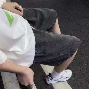 [라일리의류] Rly 남성 여름 버뮤다 청 데님 반바지 5부 밴딩 팬