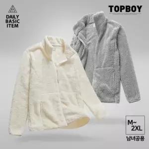 [탑보이][탑보이] 남녀공용 보아털 후리스 집업 (FTEM027)