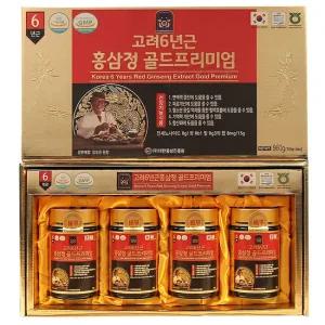 김오곤 원장 고려6년근 홍삼정 골드 프리미엄 선물세트