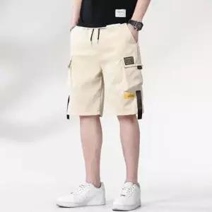 [라일리의류] Rly 5부 커플룩 휴가 여름 반바지 면 밴딩 가을 봄