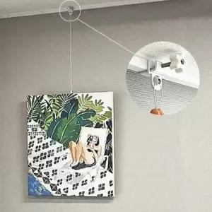 액자 DIY 아이템 무타공 집꾸미기 걸이 벽걸이 레일