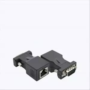 시리얼 젠더 RS232 9Pin 이우 M to RJ45 F Coms 1세트
