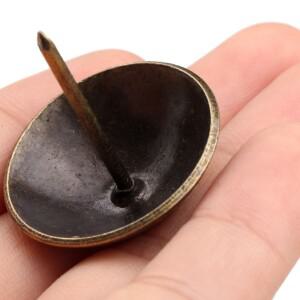 5피스/1pc 손톱 골동품 청동 장식 실내 압정 스터드 보석 상자 가구 스틸 Doornail 빈티지 3cm