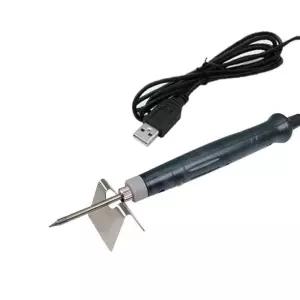 휴대용 USB 인두기 팁 미우 납땜 전기 작업 USB인두기