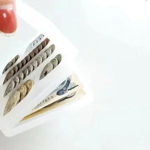 동전지갑 일본 동전분류 여행 지갑 이 케이 소품 정리