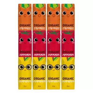 오가닉유기농 크니쁘니지니125ml 각4개씩 (총12팩)