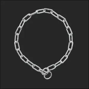초크체인 이우 철목 5mm 강아지 목걸이 쇠 개줄 산책