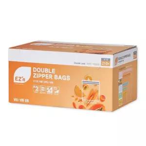 이지엔 더블지퍼백 대형 210매 코스트코 잡화마켓2606