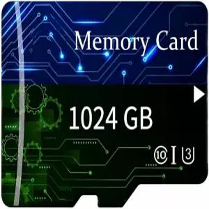 휴대폰/카메라/게임 콘솔/태블릿용 어댑터 메모리 카드 UHS-I C10 A1 TF 포함된 1TBSD