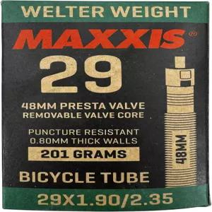 Maxxis 29인치 x 1.90-2.35인치 웰터 웨이트 자전거 내부 튜브 프레스타 또는 슈레이더 밸브 탈착식 코어
