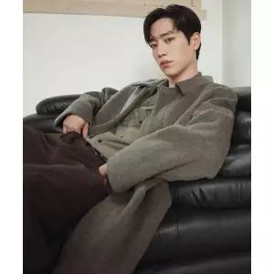 매장정품 드로우핏 DRAWFIT DRAW FIT 프리미어 퓨어 울 발마칸 코트 [MELANGE TAUPE] DFCT1404META 758672