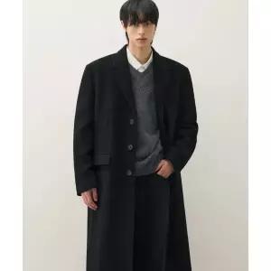 매장정품 드로우핏 DRAWFIT DRAW FIT 프리미어 울 싱글 체스터 코트 [BLACK] DFCT3405BK 758732