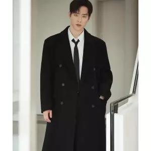 매장정품 드로우핏 DRAWFIT DRAW FIT 프리미어 울 맥시 더블 체스터 코트 [BLACK] DFCT5403BK 758783