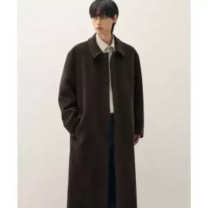 매장정품 드로우핏 DRAWFIT DRAW FIT 프리미어 퓨어 캐시미어 발마칸 코트 [CHESTNUT BROWN] DFCT1404CBR 7