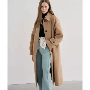 매장정품 드로우핏 DRAWFIT WOMEN 소프트 캐시미어 싱글 발마칸 코트 [BEIGE] DFWMCT3405BE 758850
