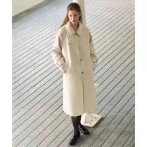 매장정품 드로우핏 DRAWFIT WOMEN 소프트 캐시미어 싱글 발마칸 코트 [CREAM] DFWMCT3405CR 758934