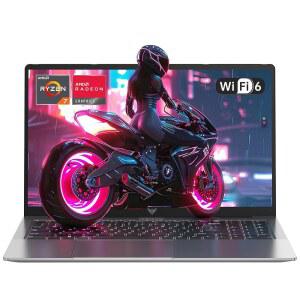 MALLRACE AX16PRO 노트북 AMD Ryzen7 5700U 최대 3GHZ 8C 16T Radeon 그래픽 16GB DDR4x2 512GB SSD 윈도우 노트북 컴퓨터 숫자 키보드 15 6인치 IPS 디스플레이 WIFI6