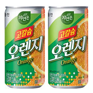 웅진 고칼슘 오렌지 180ml x 90캔 캔음료 과즙음료 음료수 음료수도매