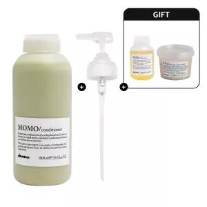 (롯데 단독) 모모 컨디셔너 1000ml (+데데 샴푸솔루 스크럽 75ml 증정)