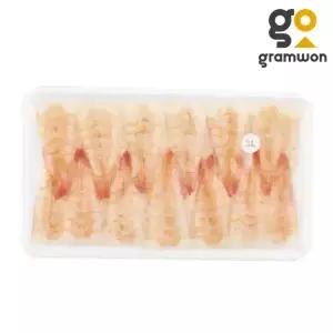 홈마카세 가성비 초새우 3L 125g (24미) 초밥새우 초밥재료