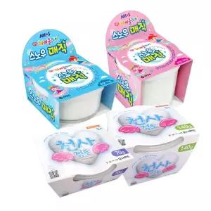도너랜드 천사점토 아모스 스노우매직 70g 140g 