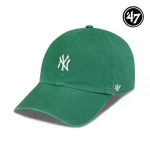 47브랜드 뉴욕 양키스 NY 스몰 로고 MLB 엠엘비 볼캡 야구 모자 켈리 그린 B-BSRNR17GWS-KY