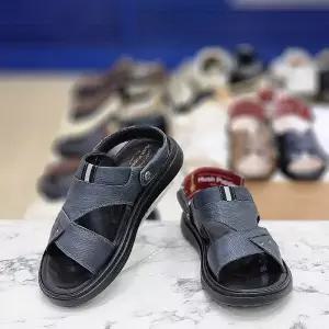 [허시파피]남성 3CM 초경량 논슬립 컴포트 쿠셔닝 슬리퍼 샌들 3MQ011