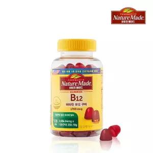 [네이처메이드] 맛있는 비타민B12 구미 (1,700mcg x 120구미,4개월분)