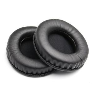 헤드폰 이어패드 스폰지 스펀지 가죽이어패드 50mm 1쌍 쿠션 이어캡 교체
