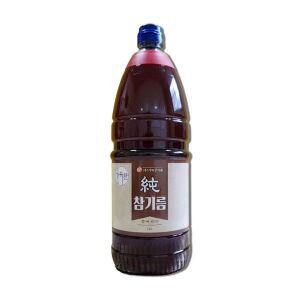 가득찬 순 참기름 1.8L (통참깨100%)