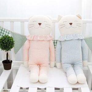 70cm 대형오가닉고양이 봉제인형 애착인형 역할놀이 대형인형 고양이봉제인형