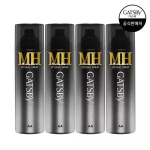 갸스비 스타일링 스프레이 매트 앤 하드 200ml 4개