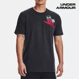 [롯데백화점]언더아머 남성 UA 스티커 그래픽 반팔 1377282-001