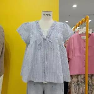 [르피타] DP01 스트라이프레이어드블라우스 L252BBL802 (38408987)