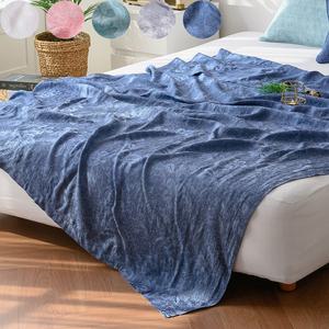 KC인증 국산 풍기인견100% 여름 홑이불 SS160x210cm 시원한 자가드 플라워