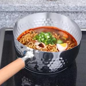 인덕션 라면냄비 18cm 20cm 스텐 편수냄비 소스팬 파스타팬 자취 1인가구 1~2인용