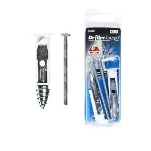 고품질 코브라앙카 석고앙카 드릴러토글 364SE M5x75mm 2개입 (W75DEB9)