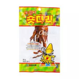 오징어 숏다리 맥주안주 숏다리오징어 한양식품 낱개