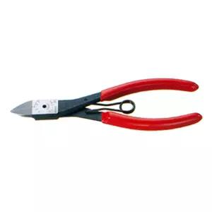 케이바 KEIBA 니퍼 플라스틱용 (직선날) PL-786 절단공구 160mm(6) 슬림 플랫타입 날끝 스프링 부착