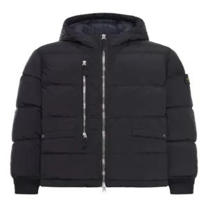 25FW 스톤 아일랜드 나일론 메탈 에코닐 후드 다운 파카 K2S15 4100088 S0019 V0029