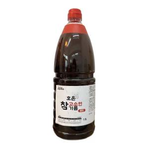 호은 참고소한기름 참기름 참기름, 4개, 1.8L 식사 정식 식사 분식 식사 집밥 식사 외식 식사 일식
