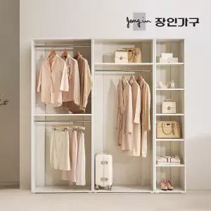 (무료배송) 올리세 E0 드레스룸 시스템 옷장 세트 2000 B (800 2단행거+긴옷행거