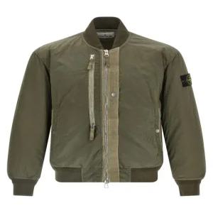 25FW 스톤 아일랜드 봄버 자켓 K2S154100038S0019V0054 MILITARY GREEN DOM