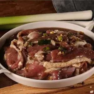 국내산 무항생제 간장 오리주물럭 500g 1팩 진짜 과일을 갈아넣은 오리불고기