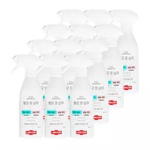 애경 랩신 항균 풋 샴푸 모이스처 블랑 코튼향 410ml 12개 보습케어 발씻기 발냄새