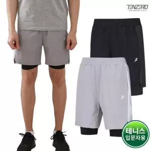텐제로 입문자 테니스복 올라운드 남자 5부 우븐반바지레깅스 TENU2152MT