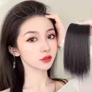 긴머리 짧은머리 20cm 볼륨 부분가발 피스 붙임머리 정수리가발 부분가발 (WE62B16)