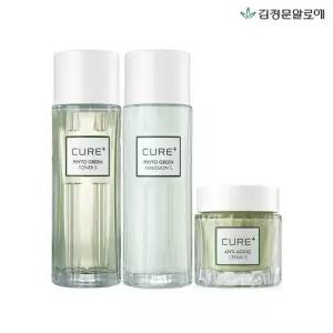 [김정문알로에] 큐어 피토 토너+에멀젼+안티에이징크림