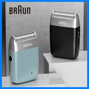 원래 팡 BRAUN M1900 남성용 전기 면도기 수염 트리머 면도기 휴대용 헤어 클리퍼 충전식 면도 수염 기계