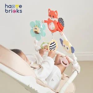 [하베브릭스] NEW 아기 침대 유모차 모빌 신생아 외출 장난감